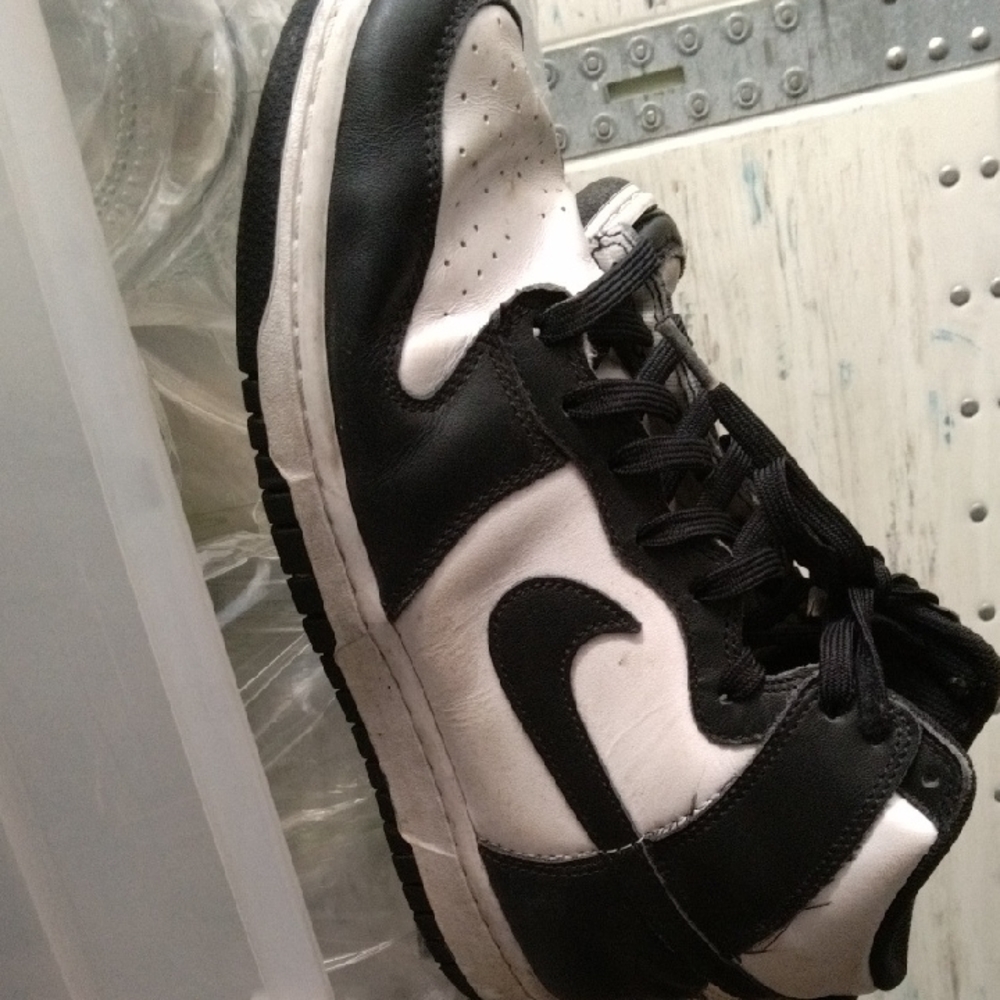 Black and White Athletic Sneakers
